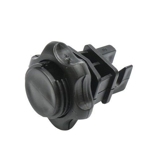 Izolator prindere cu filet negru pentru stalp metalic gard electric Breckner Germany - Img 4