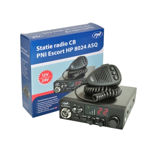 Kit Statie radio CB PNI ESCORT HP 8024 ASQ + Antena CB PNI ML160 cu magnet - Img 4