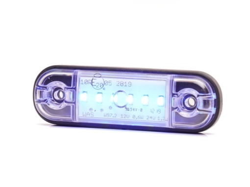 Lampa marcaj albastra LED 12/24V - Img 7