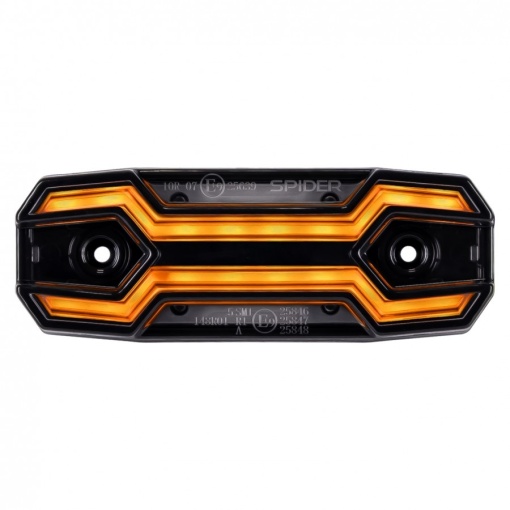 Lampa marcaj galbena LED X-SPIDER NEXO 12/24V - Img 3