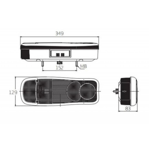 LAMPA STANGA CAMION - Img 3