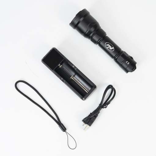 Lanterna PNI Adventure FHTW10, 40m, focus, Li-Ion 3000mAh, 620 lm, pana la 540 m, negru - Img 4