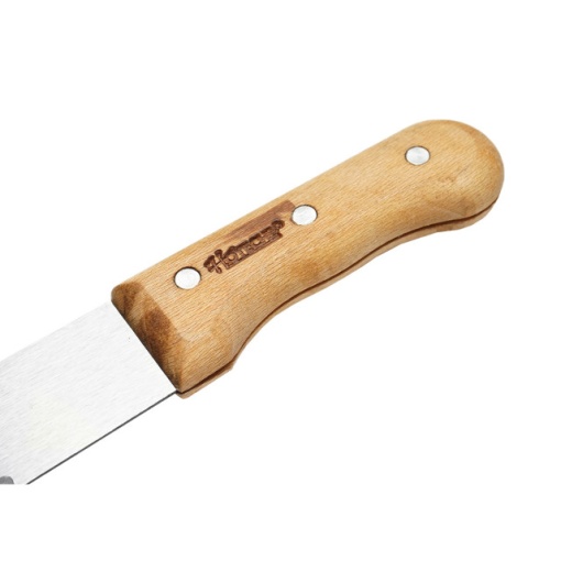 Maceta din otel 450mm cu teaca textila si maner de lemn Hoteche - Img 3