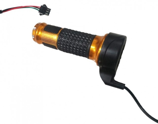 Maneta acceleratie bicicleta / scuter electric (set stanga-dreapta) - Img 4