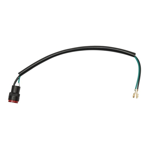 Martor luminos rosu cu cablu tablou bord pentru New Holland, Fiat si UTB U-445 - Img 4