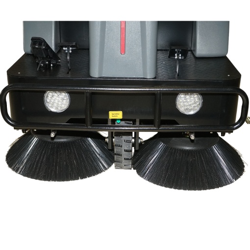 Masina de maturat stradala cu aspirare 48V/80Ah, 2.2kW, latime maturare 1380mm, cos colectare 120L, productivitate 8000 mp/h - Img 7