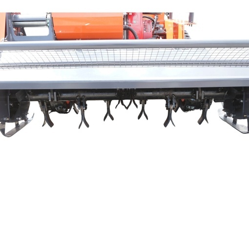 Masina de tuns iarba cu telecomanda pe senile, motor diesel 12.5CP, 499cc, latime de taiere 1000mm THOR - Img 13