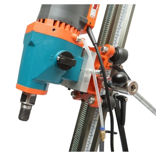 Masina profesionala de carotat beton cu stativ mobil 3600W, 220V, diametru maxim 305mm, 2 trepte viteza, sistem racire apa, gaurire umeda/uscata Breckner Germany - Img 8