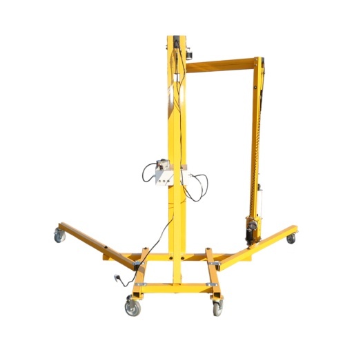 Masina verticala de infoliat paleti cu folie stretch 220V, brat rotativ 0-12 m/min, diametru 1.6m, inaltime 1.8m - Img 4