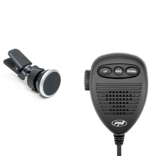 Microfon PNI 80XX cu Suport Silvercloud Easy Drive 12 aplicare in grila pentru statie radio PNI Escort HP - Img 6