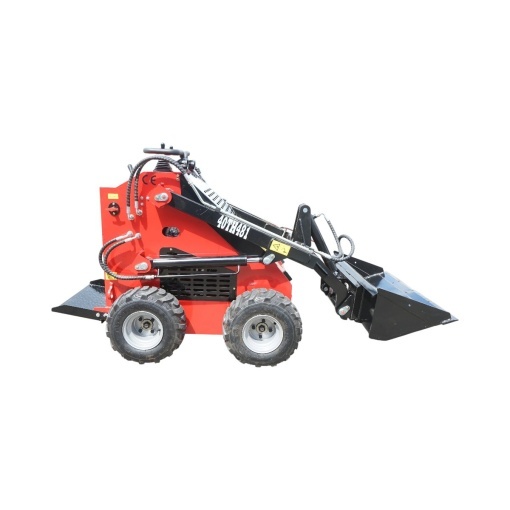 Mini incarcator frontal pe roti, motor benzina 23CP, 739cc, capacitate ridicare 350kg, volum cupa 0.15m3 THOR - Img 5