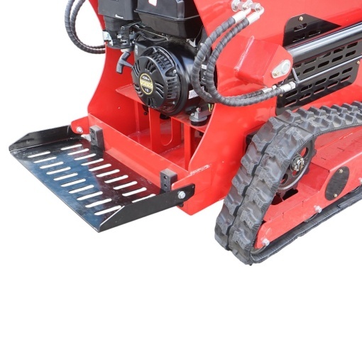 Mini incarcator frontal pe senile, motor benzina 15CP, 420cc, capacitate ridicare 300kg, volum cupa 0.15m3 THOR - Img 13