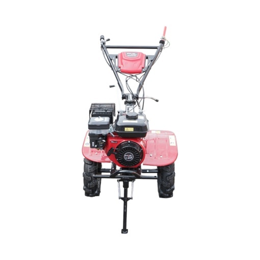 Motocultor 7.5CP cu freza 100cm, plug, rarita, motor benzina 4 timpi 212cc OHV, viteze 2+1, transmisie pinioane, roti 4.00-8 Breckner Germany - Img 3