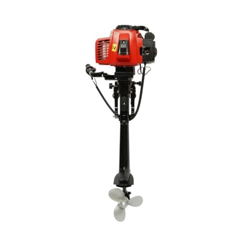 Motor barca pe benzina 1.65kW(2.2CP), 2 timpi, 63cc, turatie 6500rpm, racire cu aer, pornire manuala, elice 3 pale, capacitate rezervor 1.4L THOR - Img 2