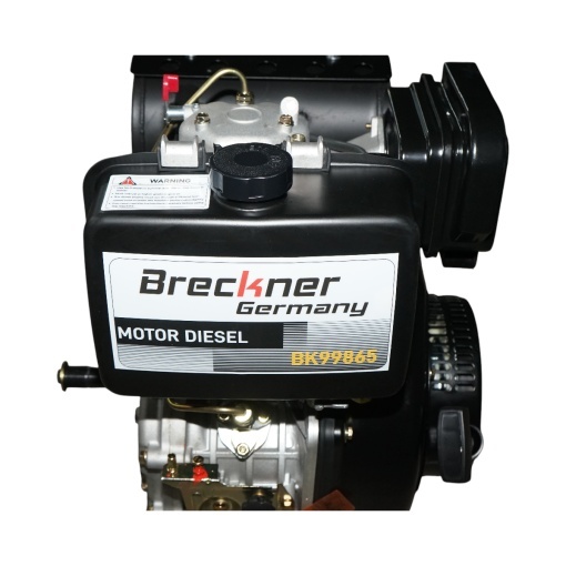 Motor diesel 13CP 192F, 498cc, turatie 3600rpm, ax rotund filetat 25.4mm, pornire sfoara Breckner Germany - Img 7
