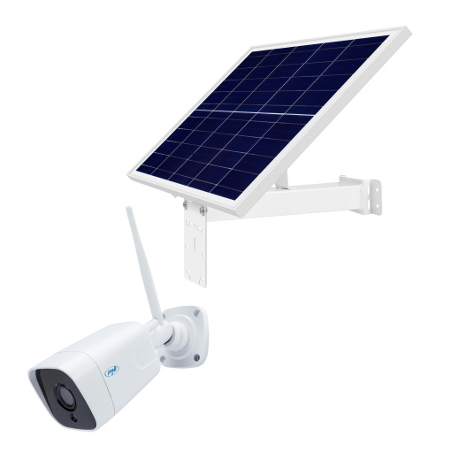 Pachet camera supraveghere video wireless PNI House IP55 si panou solar fotovoltaic PNI PSF6020A - Img 11