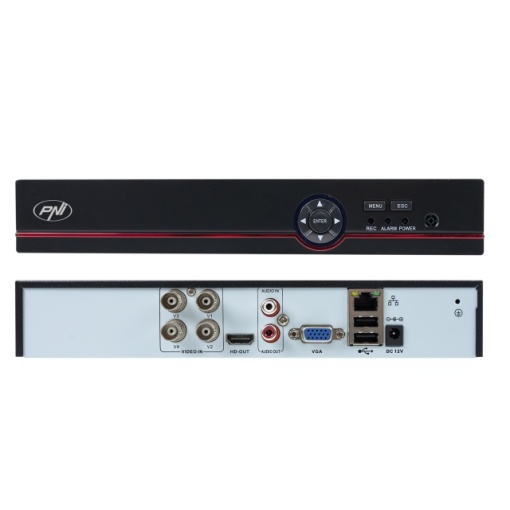 Pachet Kit supraveghere video AHD PNI House PTZ1500 5MP - DVR si 4 camere exterior si HDD 1Tb Inclus - Img 4
