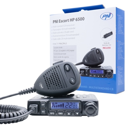 Pachet Statie radio CB PNI Escort HP 6500 ASQ + Antena CB PNI Extra 40 - Img 4