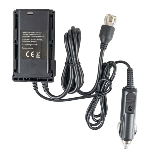 Pachet Statie radio CB PNI Escort HP 72 cu adaptor alimentare 12V-24V si antena exterioara - Img 7