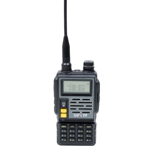 Pachet statie radio VHF/UHF portabila CRT FP00 dual band si casca PNI HS84 - Img 2