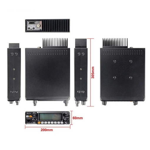 Pachet Statie radioamatori PNI Jopix AT-5555N II, AM, FM, SSB si Sticky Pad Drapel inclus - Img 7
