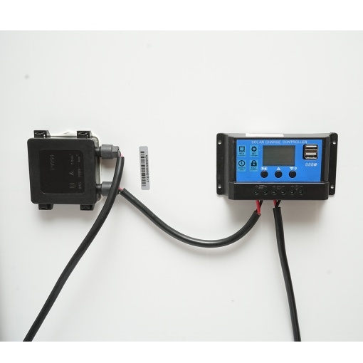 Panou solar 240W portabil fotovoltaic monocristalin tip valiza cu regulator tensiune 12/24V 20Ah 2 USB-uri Breckner Germany - Img 6