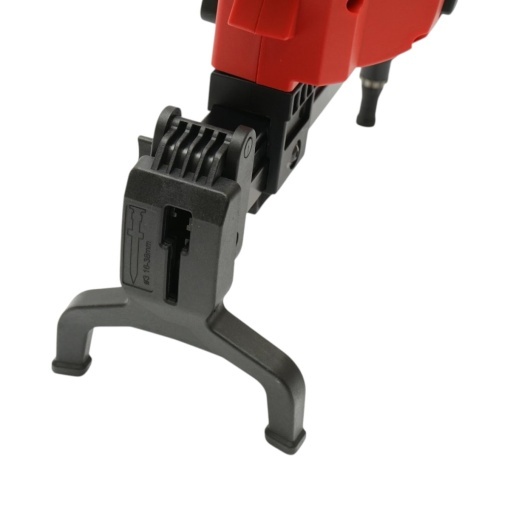 Pistol de batut cuie in beton si metal cu acumulator 20V, 4Ah Li-ion, LED, brushless, 100 Joule, cuie 15-40mm, diametru 2.7-3mm, magazie 33 cuie Breckner Germany - Img 11