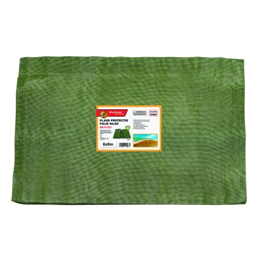 Plasa/prelata protectie pentru folie siloz verde 10x20m Breckner Germany - Img 4
