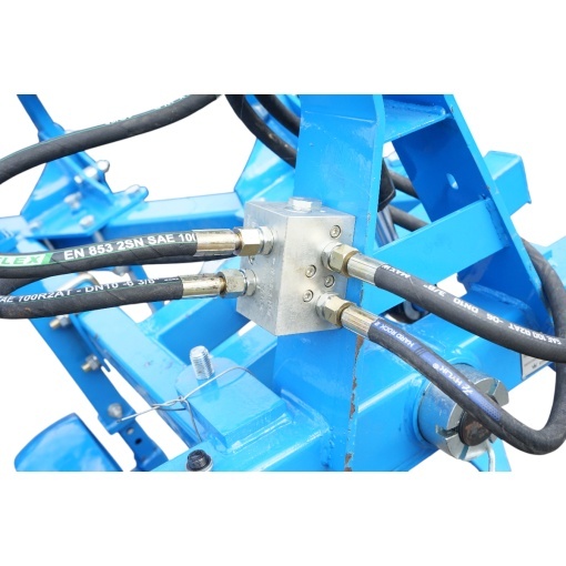 Plug agricol reversibil hidraulic cu 2 trupite, cormane pline Konig Traktoren - Img 11