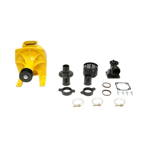Pompa apa centrifuga autoamorsanta cu fulie dubla 3kW, 2 toli, debit 33 m3/h, adancime aspiratie 7m, inaltime pompare 33m pentru irigatii - Img 2