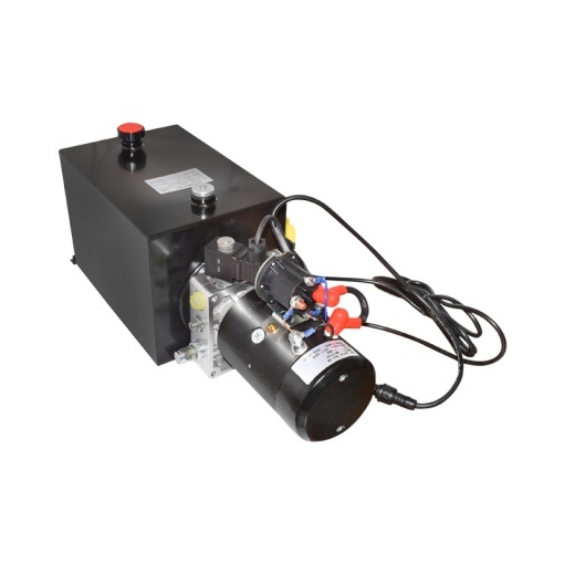 Pompa basculare 12V, 1.6kW 160 bar, cu rezervor metalic 10L si telecomanda - Img 3