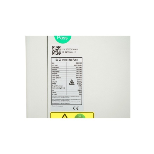 Pompa de caldura monobloc aer-are 23KW, 380V IPX4 Pool World - Img 6