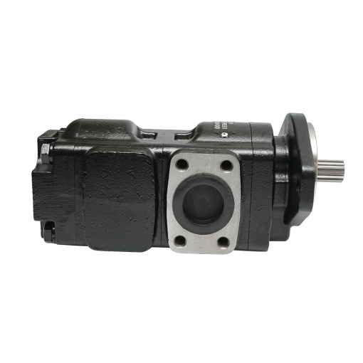 Pompa hidraulica tripla cu supapa 37/33CC pentru incarcator, manitou JCB cod OEM 332/F9031, 20/925581, 333/G5391, 7049532007 - Img 3