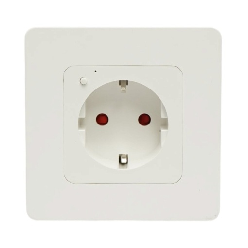 Priza incastrata inteligenta smart Wi-Fi alba 110-240V, 16A, 3680W, monitorizare consum, Bluetooth, aplicatie Tuya Smart Life - Img 2