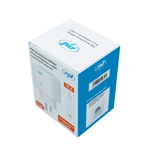 Priza inteligenta PNI SmartHome WP800 WiFi control prin internet, App Tuya Smart, compatibila cu Amazon Alexa si Google Home, masoara consumul de energie - Img 10