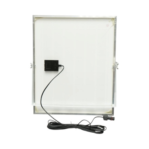 Proiector LED 100W, 6500K cu panou solar 12W, baterie LiFePO4 8000mAh si telecomanda IP67 Breckner Germany - Img 11