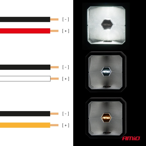Proiector LED 30W COMBO 12V 24V AMIO - Img 5
