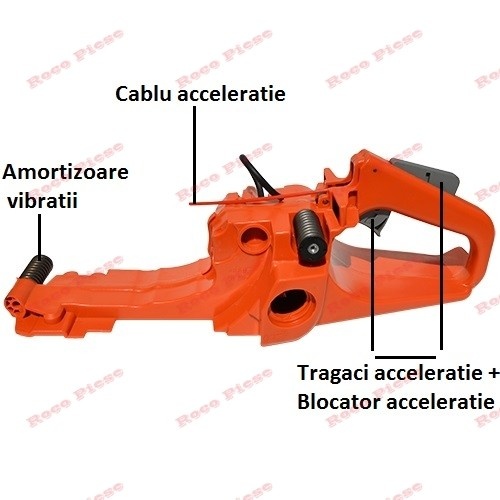 Rezervor complet benzina Husqvarna 362, 365, 371, 372 - Img 2