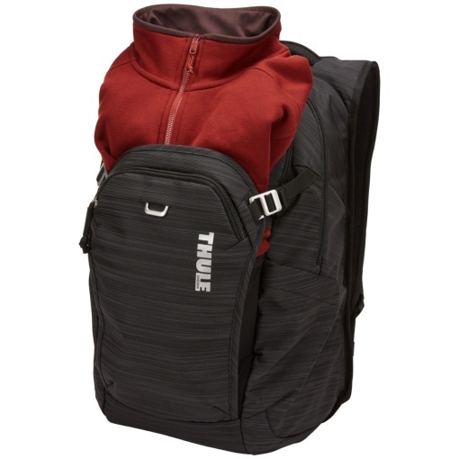 Rucsac urban cu compartiment laptop, Thule, Construct, 24L, Black - Img 6