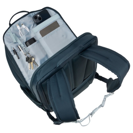 Rucsac urban cu compartiment laptop, Thule, EnRoute, 26L, Soft Blue/Darkest Blue - Img 6