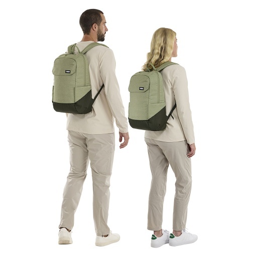 Rucsac urban cu compartiment laptop, Thule, Lithos, 20L, Quiet Green - Img 4