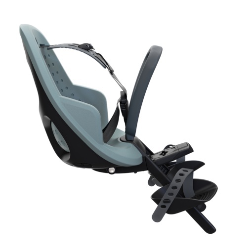 Scaun pentru copii, cu montare pe bicicleta in fata - Thule Yepp 2 Mini Front mounted, Mid Blue - Img 2
