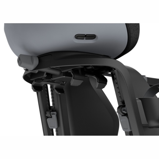 Scaun pentru copii, Thule Yepp Nexxt 2 Maxi Monument Gray Rack mounted, cu montare pe bicicleta in spate - Img 4