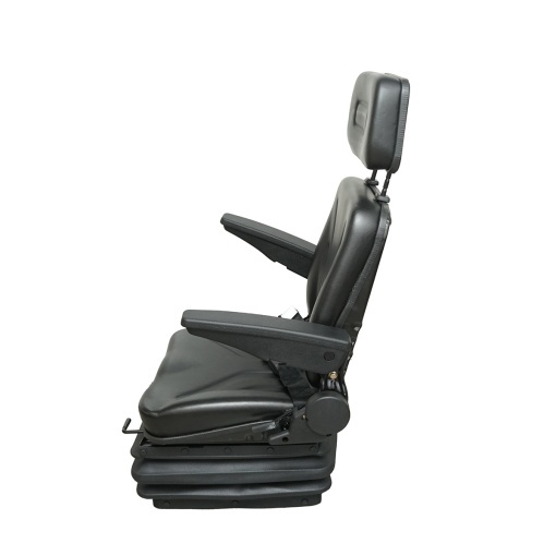 Scaun universal reglabil pe greutate 50-130Kg, cotiere si spatar rabatabil 50-90° pentru tractor, utilaje agricole, industriale, stivuitor - Img 3