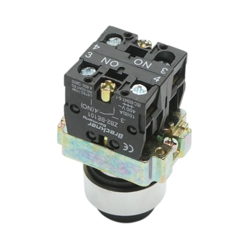 Selector 3 pozitii cu retinere si cheie 2NO, 400V/10A, LAY5-BG53 Breckner Germany - Img 3