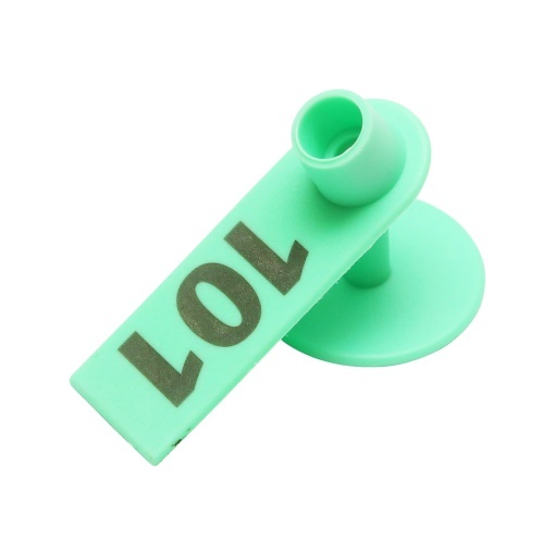 Set 100 crotalii numerotate 101 -200 verzi pentru capre, oi Breckner Germany - Img 2