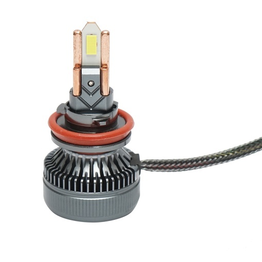 Set 2 becuri auto LED H11, 60W, 12-36V lumina alb rece - Img 5
