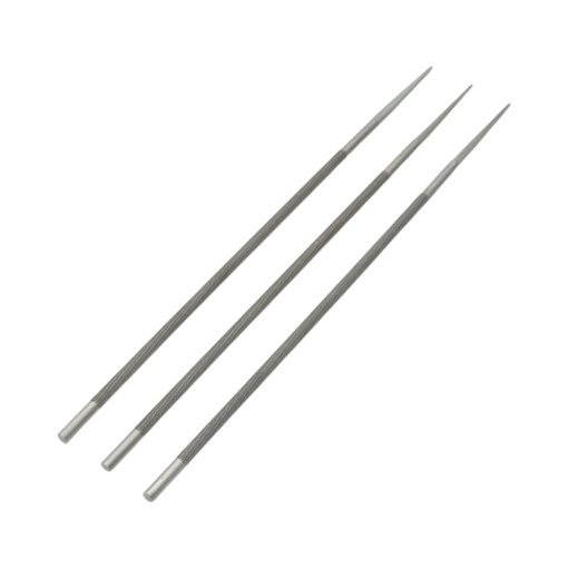 Set 3 pile rotunde ascutit lant drujba 5x200mm 13/64 inch - Img 4