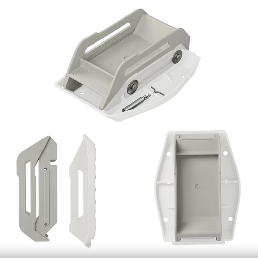 Set 4 picioare stabilizare cu arc pentru rulota 25.5 cm x 10.5 cm - Img 3
