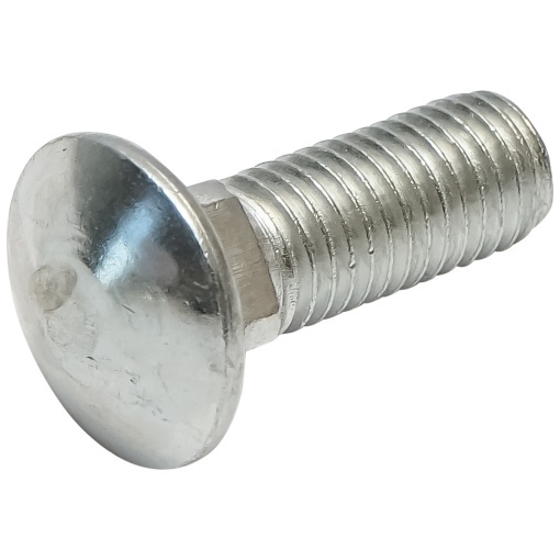 Set 50 buc surub zincat pentru plug DIN 603 M14x40mm - Img 3